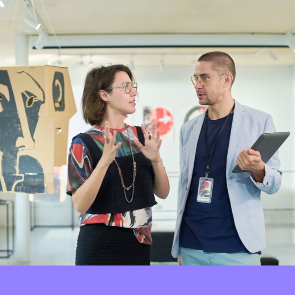 Art Gallery Networking (600 x 600 px)