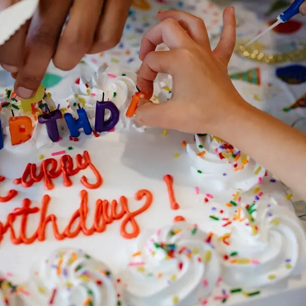 Birthday Cake for Art Birthday Parties at the Atelier